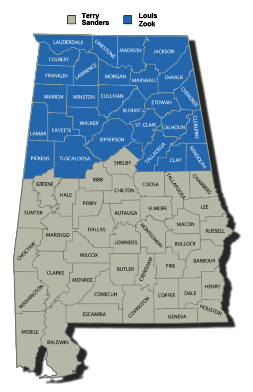 Loss Control Territory Map